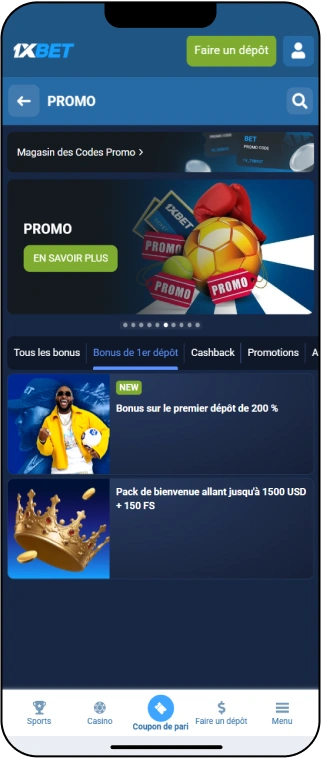 Bonus de bienvenue sportif : comment ça marche ? - 1xBet Afrique