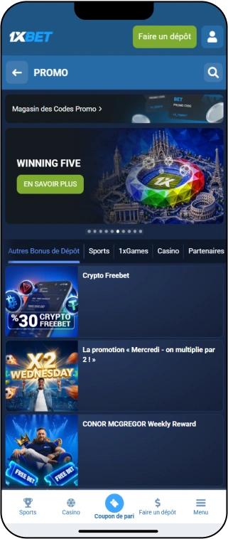 Les promotions 1xBet les plus intéressants selon notre rédaction - 1xBet Afrique